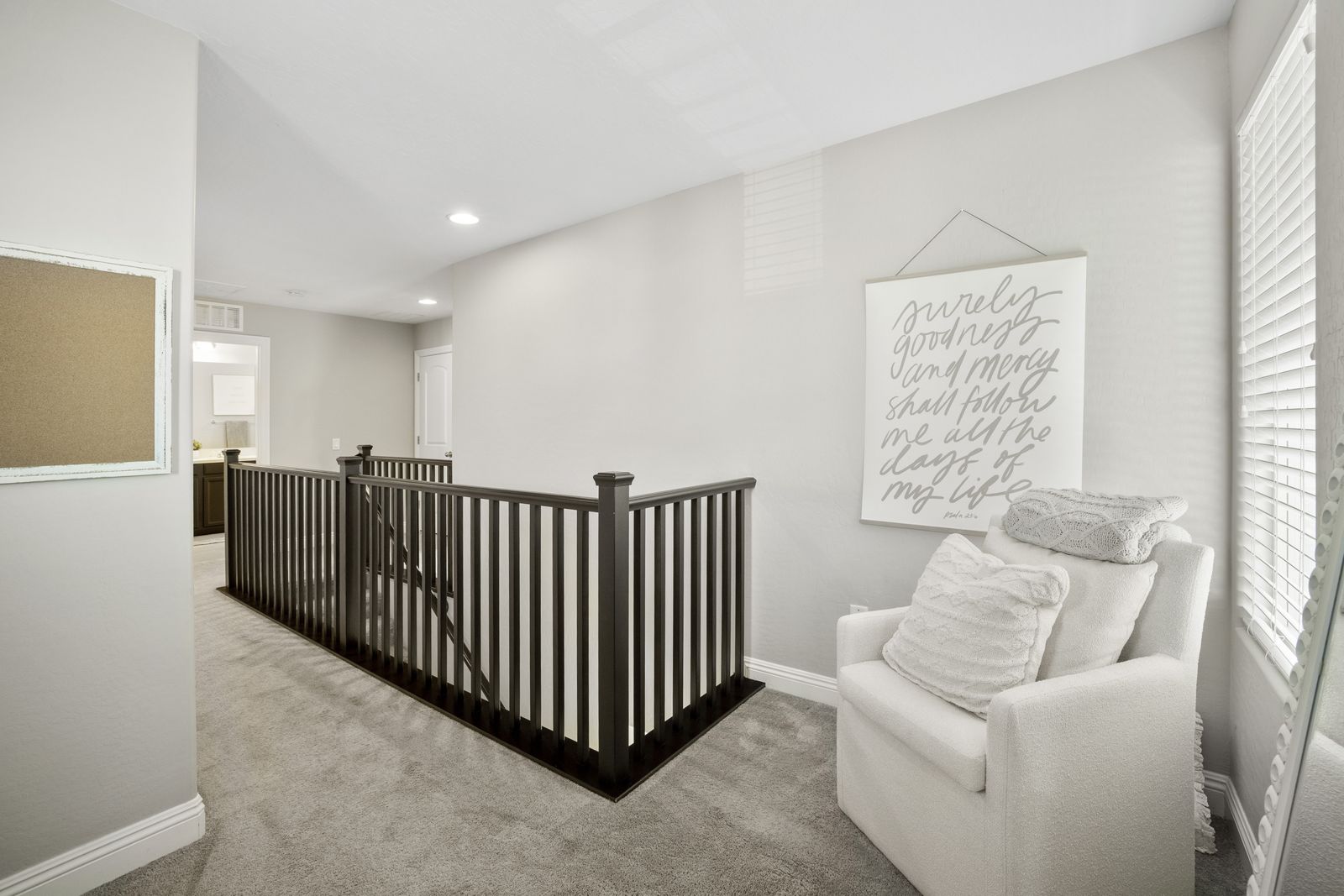 Upstairs landing.