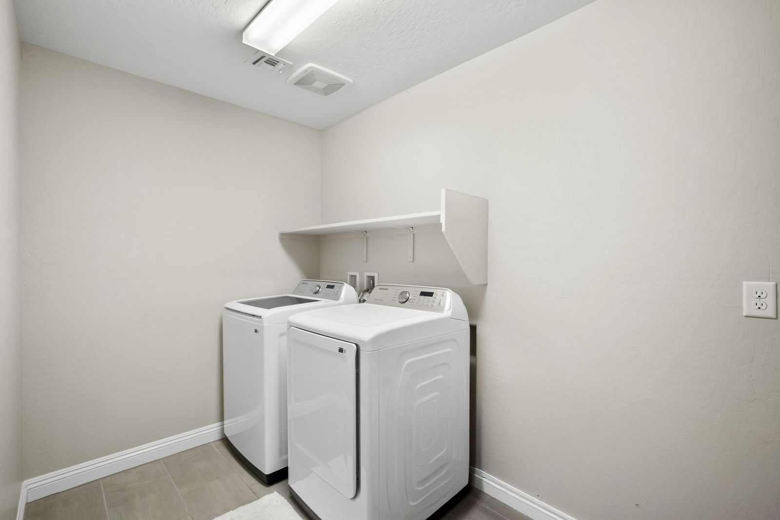 Laundry room, upstairs where the bedrooms are.